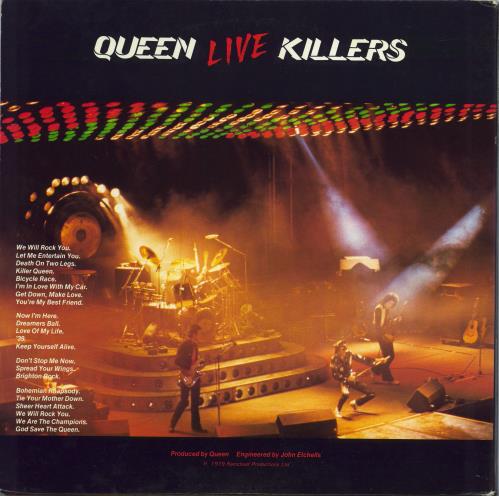 Queen Live Killers - Red & Green Vinyl + Obi Japanese 2-LP vinyl